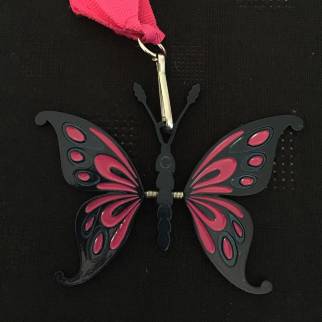 Butterfly medal